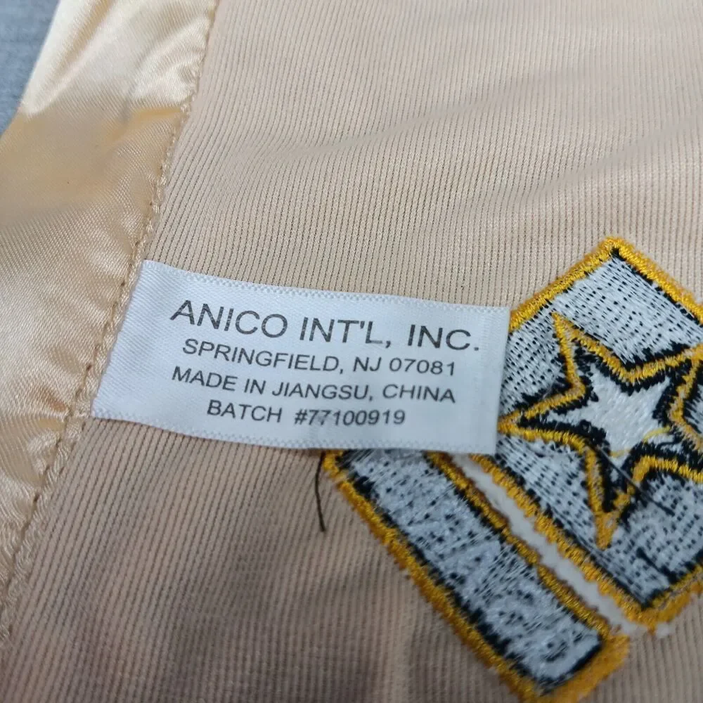 Lion Tan Army Military Logo Security Blanket Plush Baby Lovey ANICO